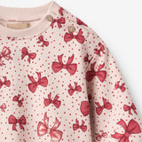 Wheat Main Sweatshirt L/S Lia Sweatshirt 9749 almond peach bows