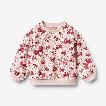 Wheat Main Sweatshirt L/S Lia Sweatshirt 9749 almond peach bows