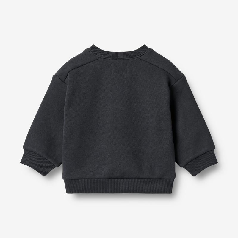 Wheat Main Sweatshirt L/S Sander Sweatshirt 1432 navy