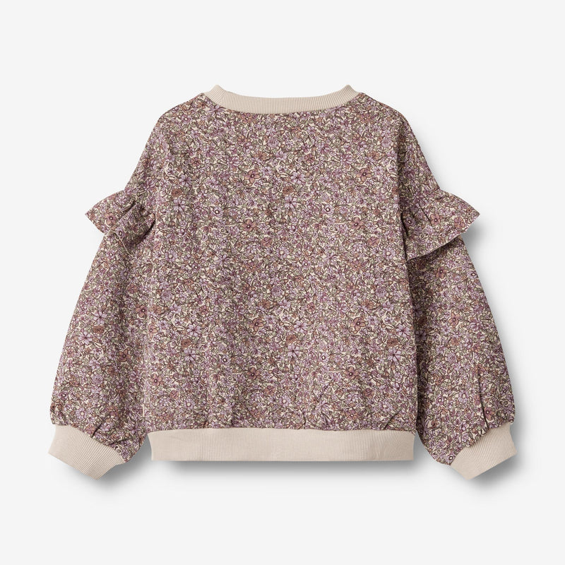 Wheat Main Sweatshirt Lulle Sweatshirts 1358 lilac flowers