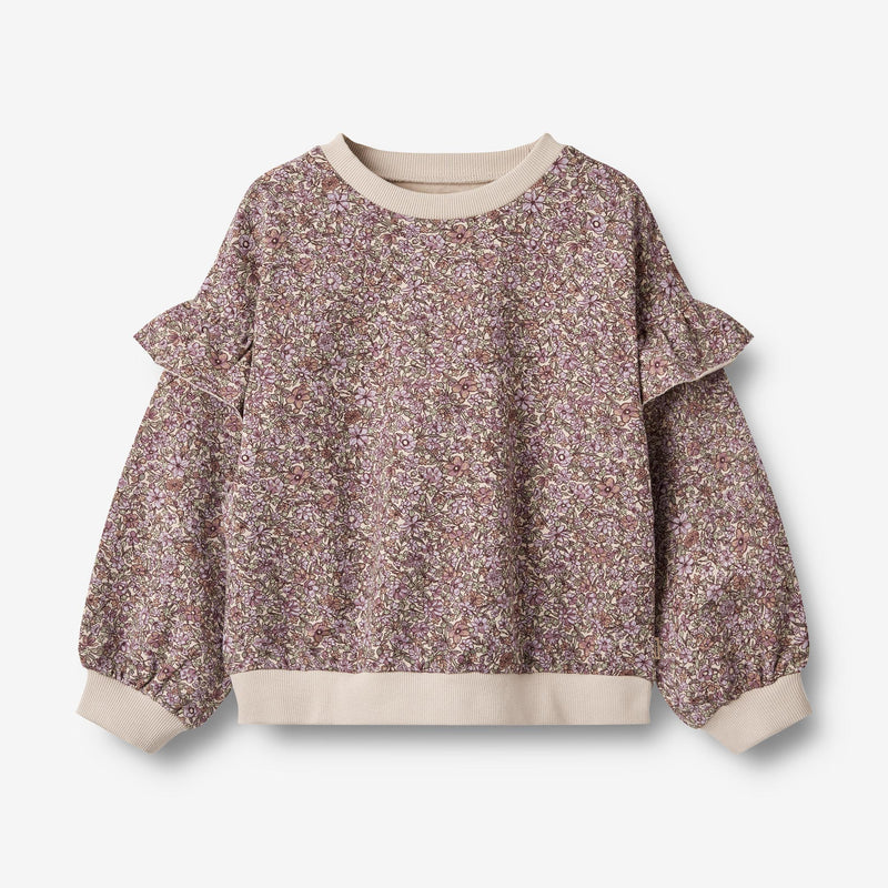 Wheat Main Sweatshirt Lulle Sweatshirts 1358 lilac flowers