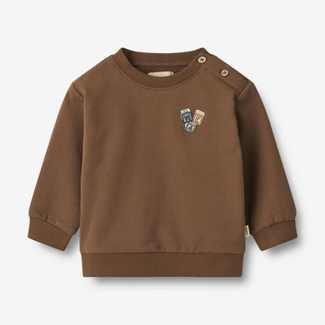 Wheat Main Sweatshirt Carlo Sweatshirt 1192 coffee bean