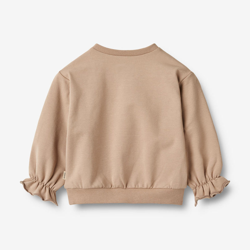 Wheat Main Sweatshirt Nelly | Baby Sweatshirts 1190 rose shadow