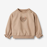 Wheat Main Sweatshirt Nelly | Baby Sweatshirts 1190 rose shadow