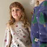 Wheat Main Sweatshirt Sandro Sweatshirt 9586 greyblue holiday