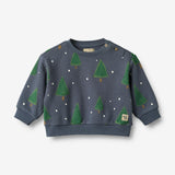 Wheat Main Sweatshirt Sandro Sweatshirt 9586 greyblue holiday