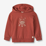 Wheat Main  Sweatshirt Space Vaskebjørn Sweatshirts 2072 red