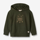 Wheat Main  Sweatshirt Space Vaskebjørn Sweatshirts 4097 deep forest