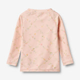 Wheat Main Swim T-shirt L/S Dilan T-Shirt 9450 powder checked flowers