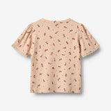 Wheat Main T-Shirt S/S Iris Jersey Tops and T-Shirts 9439 rose water flowers
