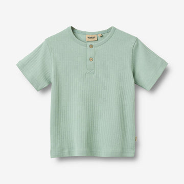 Wheat Main T-Shirt S/S Lumi T-Shirt 3217 green pool