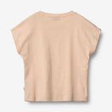 Wheat Main T-Shirt S/S Signe Jersey Tops and T-Shirts 9438 rose water