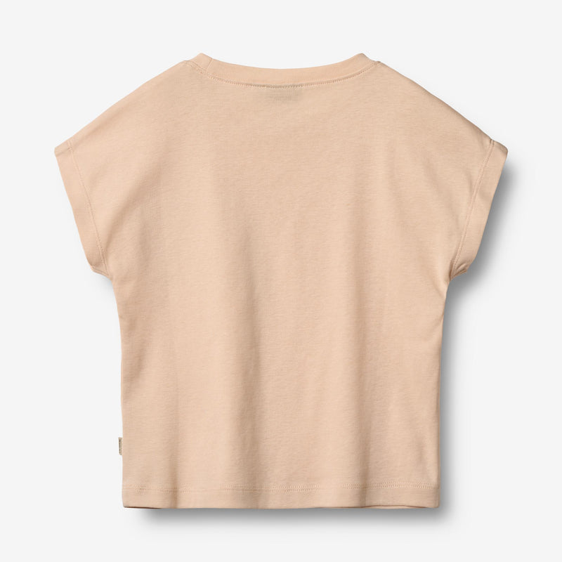 Wheat Main T-Shirt S/S Signe Jersey Tops and T-Shirts 9438 rose water
