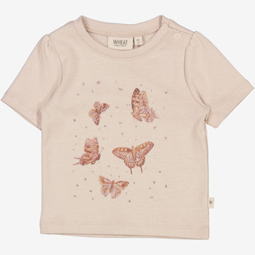 Wheat Main  T-Skjorte Sommerfugler | Baby Jersey Tops and T-Shirts 1356 pale lilac