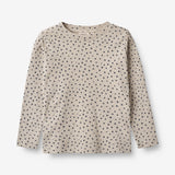 Wheat Main  T-Skjorte Vesper Jersey Tops and T-Shirts 3241 soft beige clover