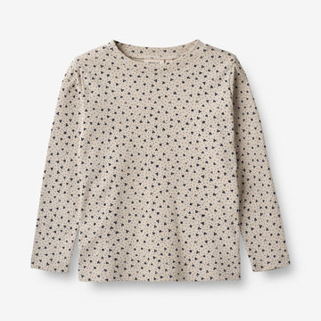 Wheat Main  T-Skjorte Vesper Jersey Tops and T-Shirts 3241 soft beige clover