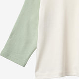 Wheat Main T-skjorte L/S Axe T-Shirt 3182 ivory