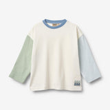 Wheat Main T-skjorte L/S Axe T-Shirt 3182 ivory