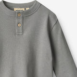 Wheat Main T-shirt L/S Osvald T-Shirt 9624 flint