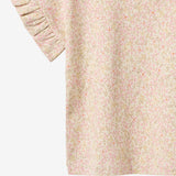 Wheat Main T-skjorte S/S Ally T-Shirt 9422 coral flowers