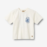 Wheat Main T-skjorte S/S Benno T-Shirt 9639 cloud