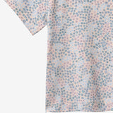 Wheat Main T-skjorte S/S Ella T-Shirt 2528 powder blue flowers