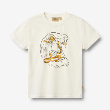 Wheat Main T-skjorte S/S Finn T-Shirt 9639 cloud