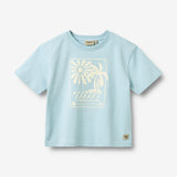Wheat Main T-skjorte S/S Kim T-Shirt 2703 summer sky