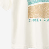 Wheat Main T-skjorte S/S Leslie T-Shirt 9639 cloud