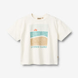 Wheat Main T-skjorte S/S Leslie T-Shirt 9639 cloud
