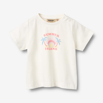 Wheat Main T-shirt S/S Mirsa T-Shirt 9639 cloud