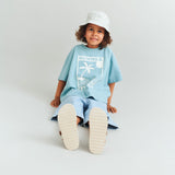 Wheat Main T-skjorte S/S Petri T-Shirt 9660 spring lake