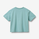 Wheat Main T-skjorte S/S Riu T-Shirt 9660 spring lake