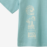 Wheat Main T-skjorte S/S Riu T-Shirt 9660 spring lake