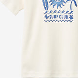 Wheat Main T-skjorte S/S Vildfred T-Shirt 3182 ivory