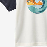 Wheat Main T-skjorte S/S Ville T-Shirt 3182 ivory