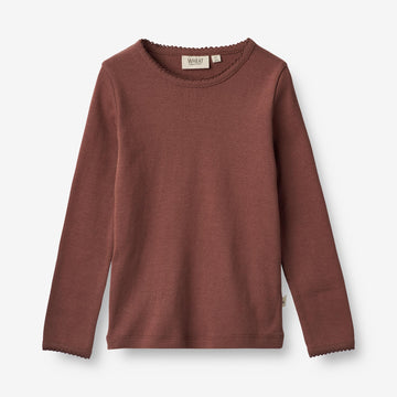 Wheat Main  T-skjorte Belis Jersey Tops and T-Shirts 2389 plum rose