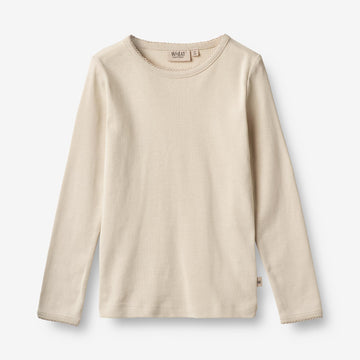 Wheat Main  T-skjorte Belis Jersey Tops and T-Shirts 3191 offwhite
