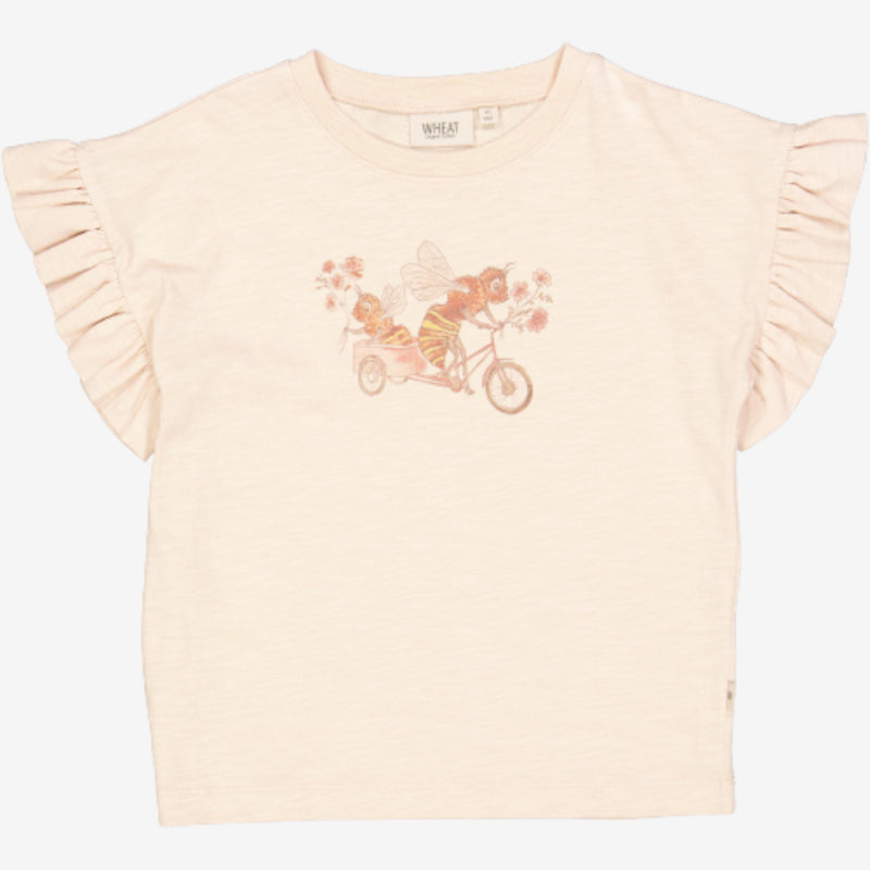 Wheat T-skjorte Bie Sykkel Jersey Tops and T-Shirts 2032 rose dust