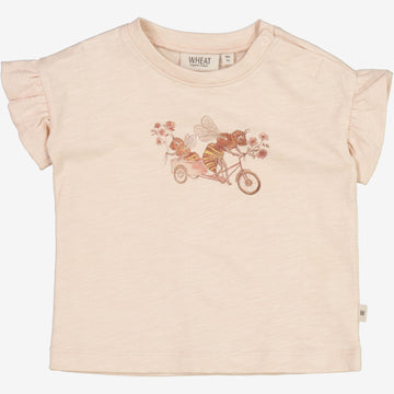 Wheat Main  T-skjorte Bie Sykkel | Baby Jersey Tops and T-Shirts 2032 rose dust