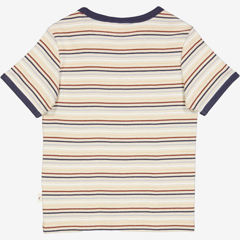 T-skjorte Bosse - multi stripe