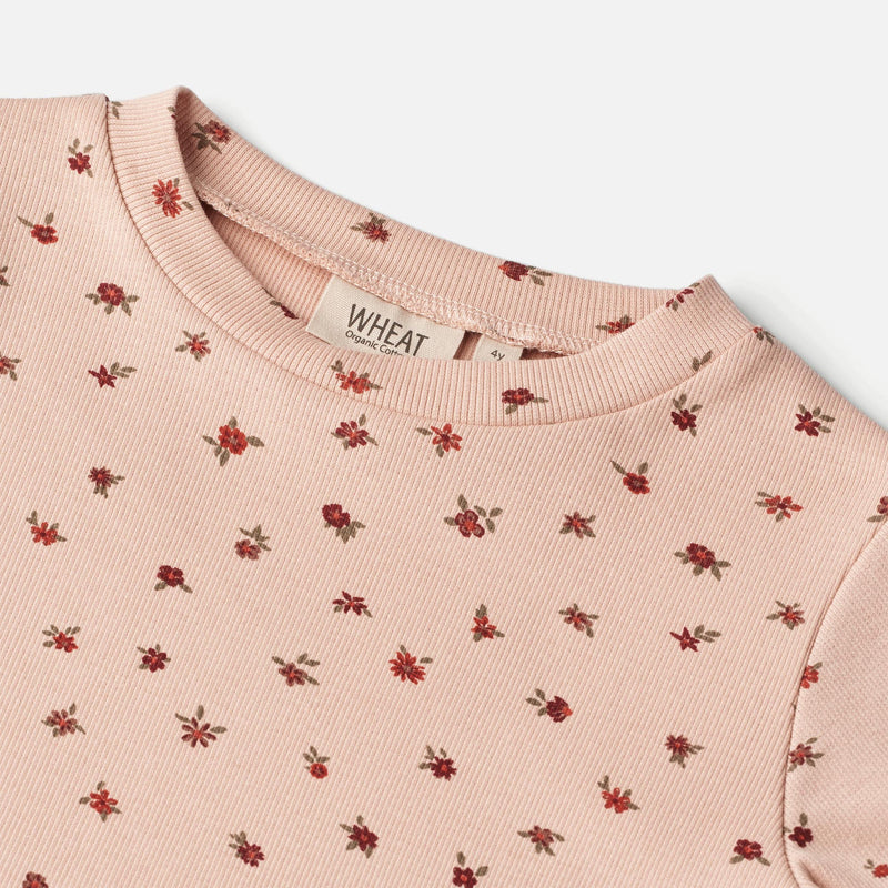 Wheat Main  T-skjorte Else Jersey Tops and T-Shirts 2359 pink sand flowers