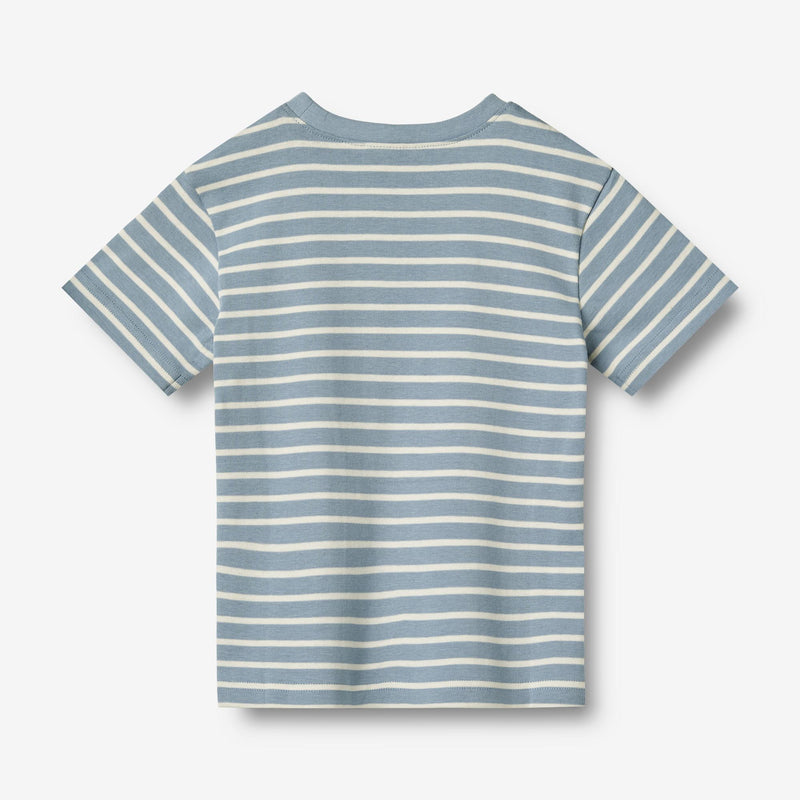 Wheat Main T-skjorte Fabian Jersey Tops and T-Shirts 1009 ashley blue stripe