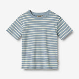 Wheat Main T-skjorte Fabian Jersey Tops and T-Shirts 1009 ashley blue stripe