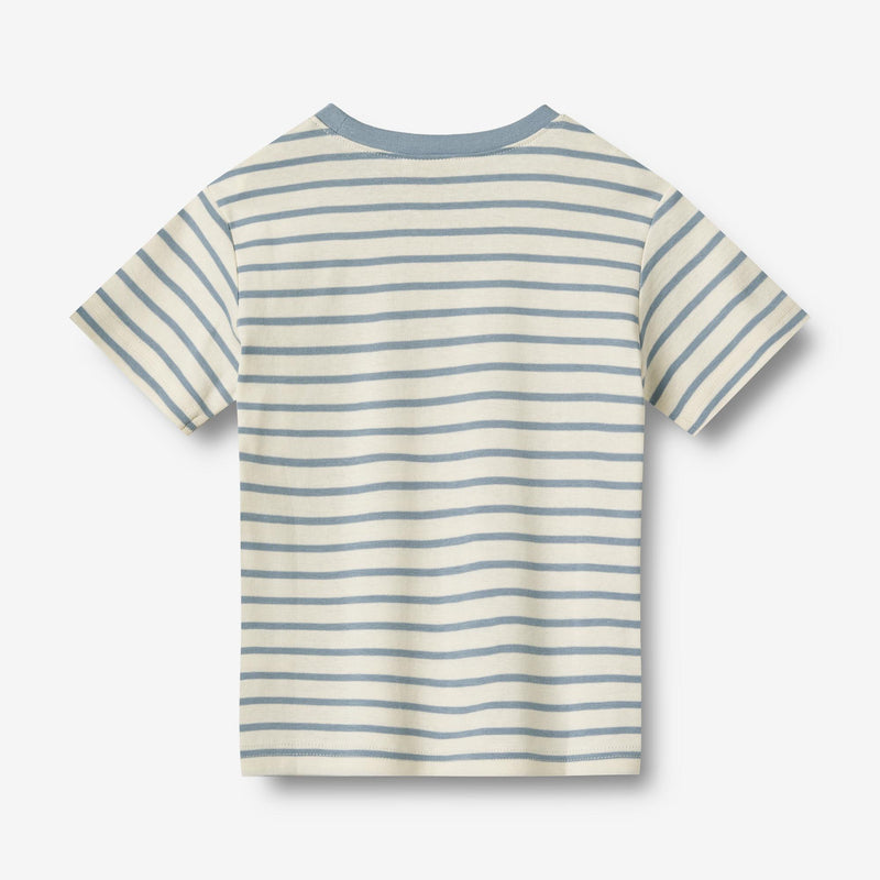 Wheat Main T-skjorte Fabian Jersey Tops and T-Shirts 1479 shell stripe