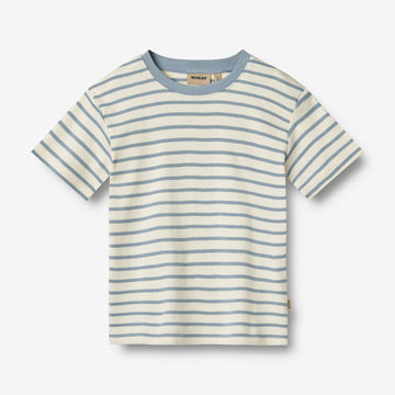 Wheat Main T-skjorte Fabian Jersey Tops and T-Shirts 1479 shell stripe