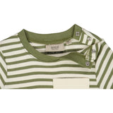 Wheat Main T-skjorte Frode Jersey Tops and T-Shirts 4122 sage