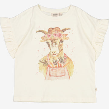 Wheat Main  T-skjorte Geit Jersey Tops and T-Shirts 3129 eggshell 