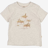 Wheat Main  T-skjorte Gresshopper | Baby Jersey Tops and T-Shirts 5060 fossil melange