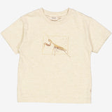 Wheat T-skjorte Innsekter Jersey Tops and T-Shirts 9109 buttermilk melange